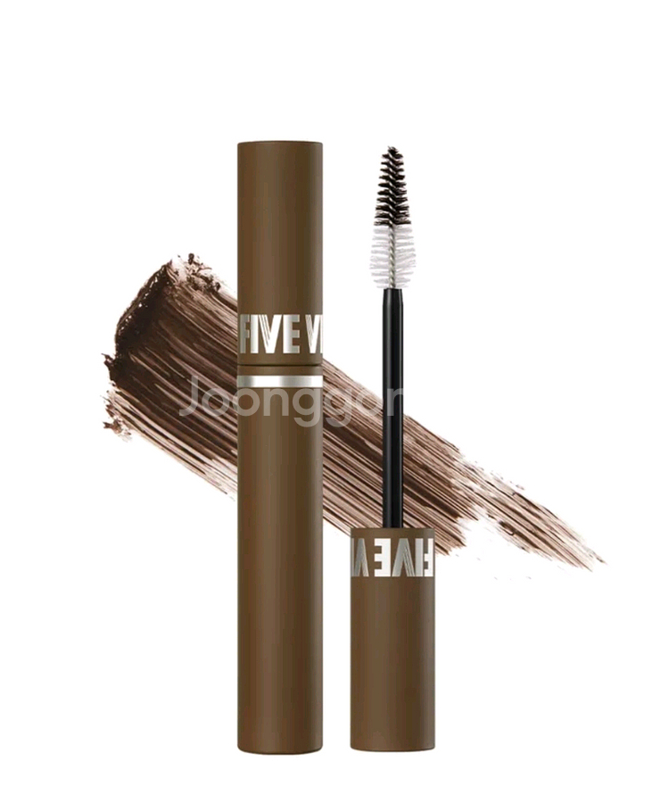 파이브바이브 인텐스 파워 래쉬업 마스카라 브라운--0