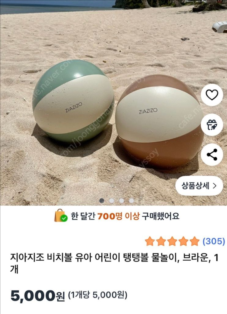 3종 지아지조 넥튜브 암링 주니어 튜브 넥베스트 비치볼--5