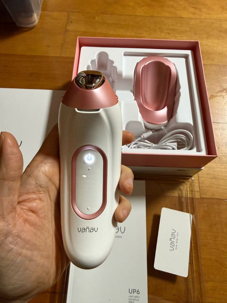 바나브 UP6 피부관리기 풀박스--5