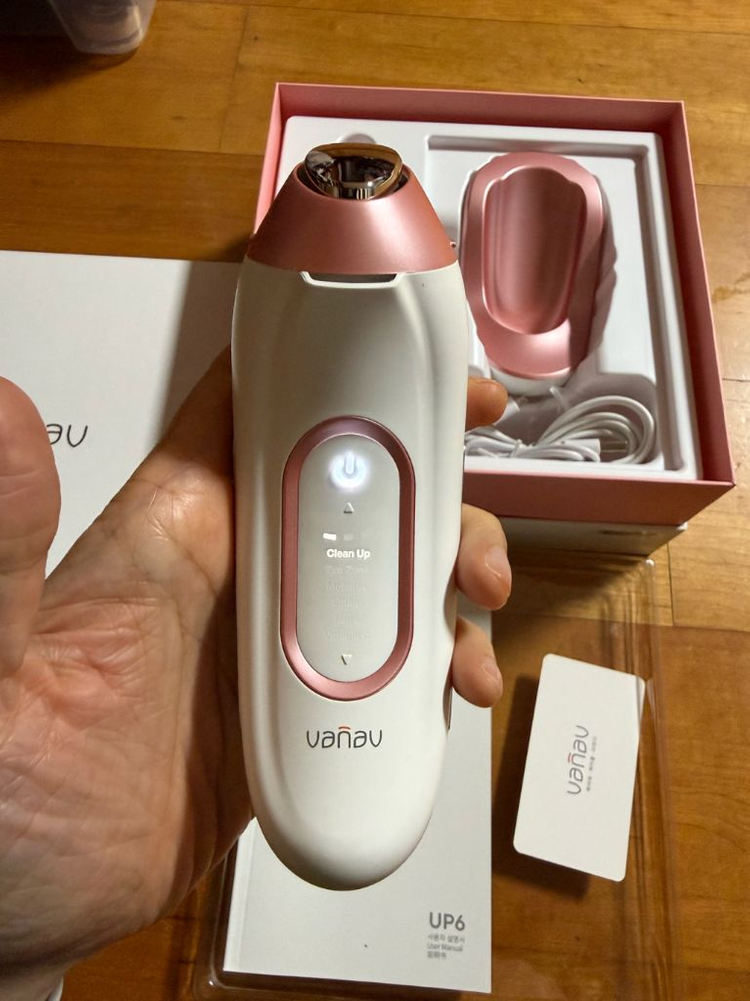 바나브 UP6 피부관리기 풀박스--6
