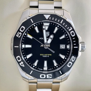 태그호이어 아쿠아레이서 300 41mm 쿼츠 검판