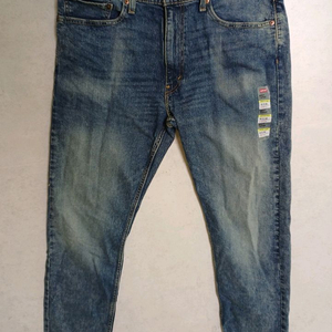 남성 리바이스 502 데님 일자청바지(새상품.사방스판37)