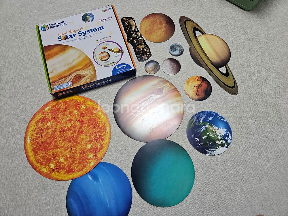 러닝리소스 곰돌이 수세기/ 파머스 마켓 페인트 자석놀이 / 수퍼 마그넷 랩/ 자석교구/ 태양계 자석 및 태양계퍼즐--6