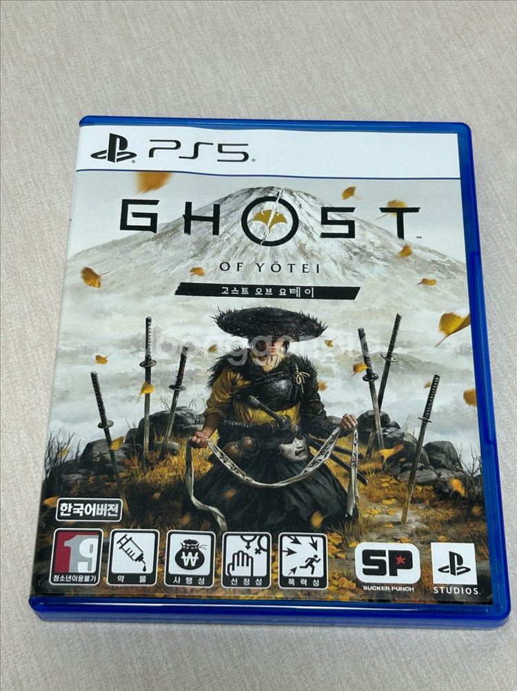 PS5 고스트 오브 요테이 코드미사용--0
