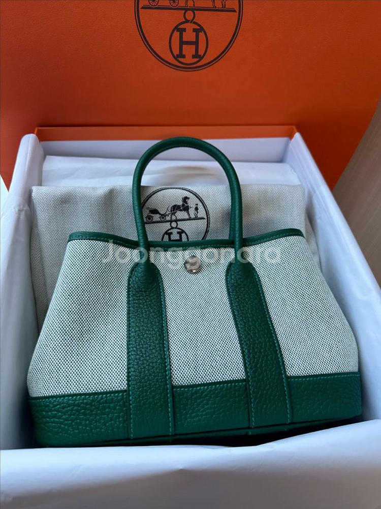 정품 에르메스 가든파티 미니 k각인 새상품--1