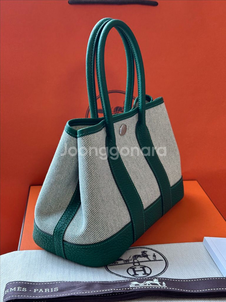 정품 에르메스 가든파티 미니 k각인 새상품--2