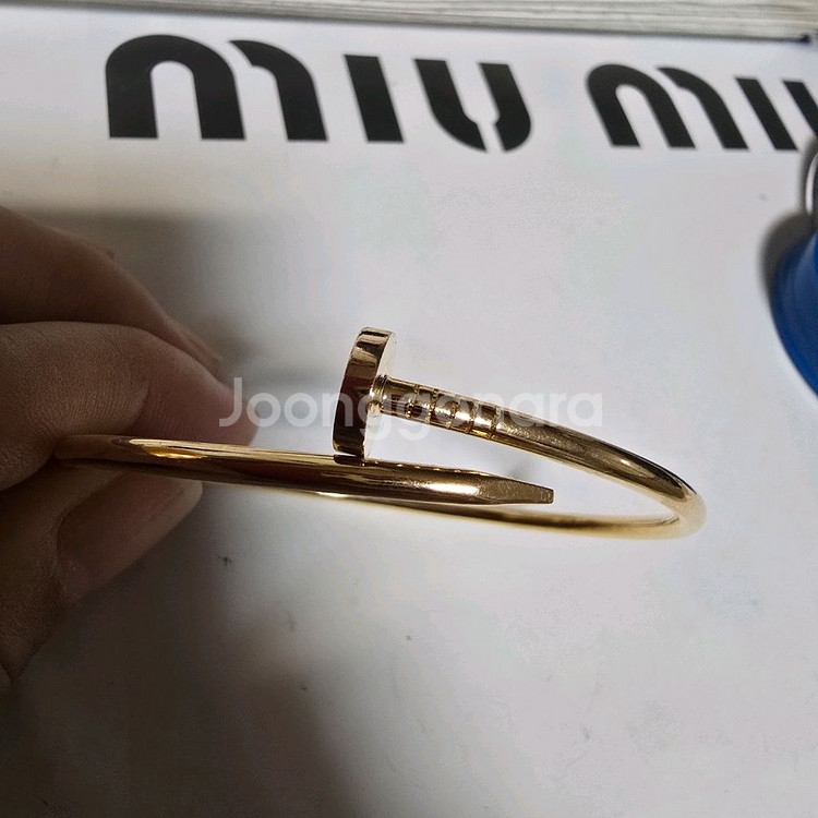 18k핑크골드 팔찌--0