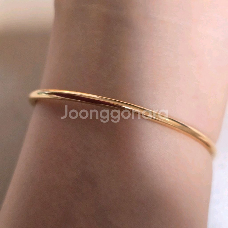 18k핑크골드 팔찌--7