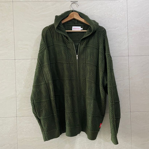 아카이브볼드 / 니트 망사 후드 자켓, 그물 후드 집업 / L(105)