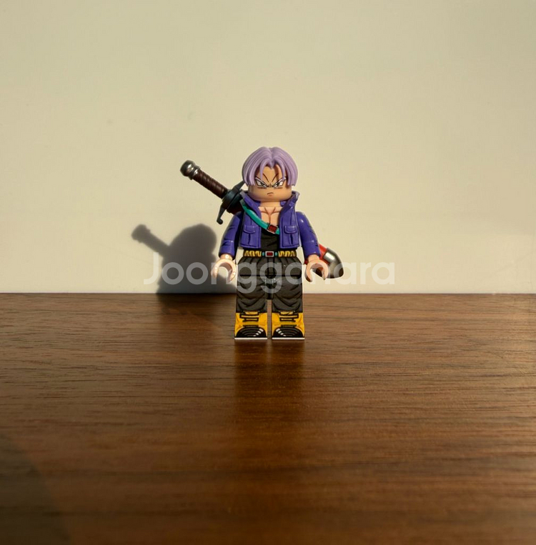필링스 드래곤볼 트랭크스 커스텀 레고 미니 피규어--0