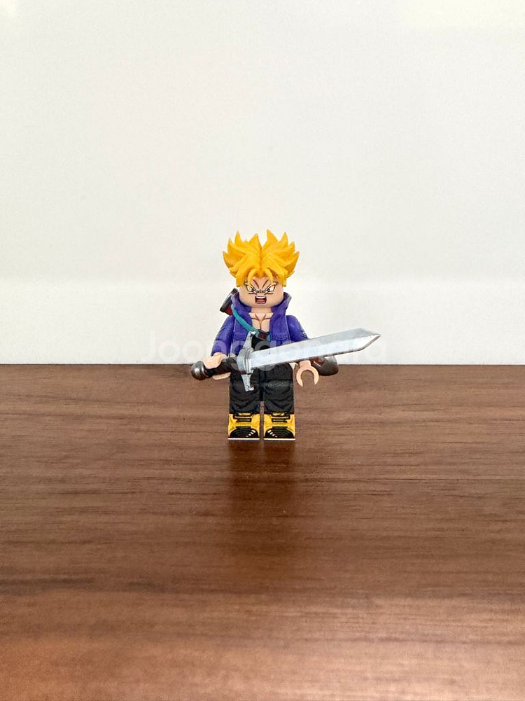 필링스 드래곤볼 트랭크스 커스텀 레고 미니 피규어--2