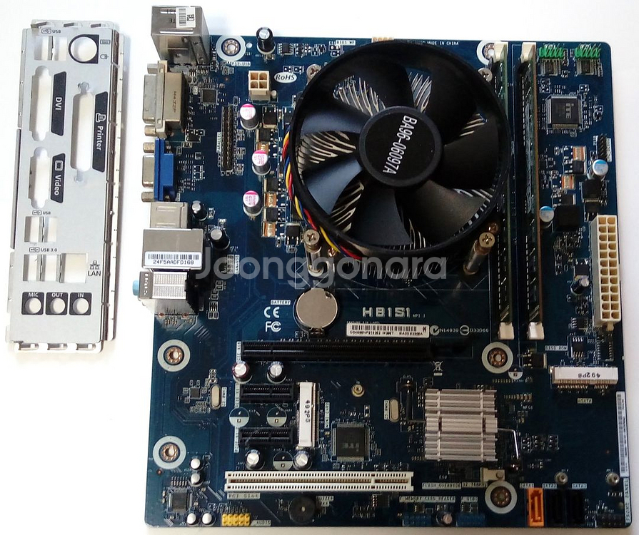 중고 삼성 H81S1 메인보드 + i5-4590 CPU--0