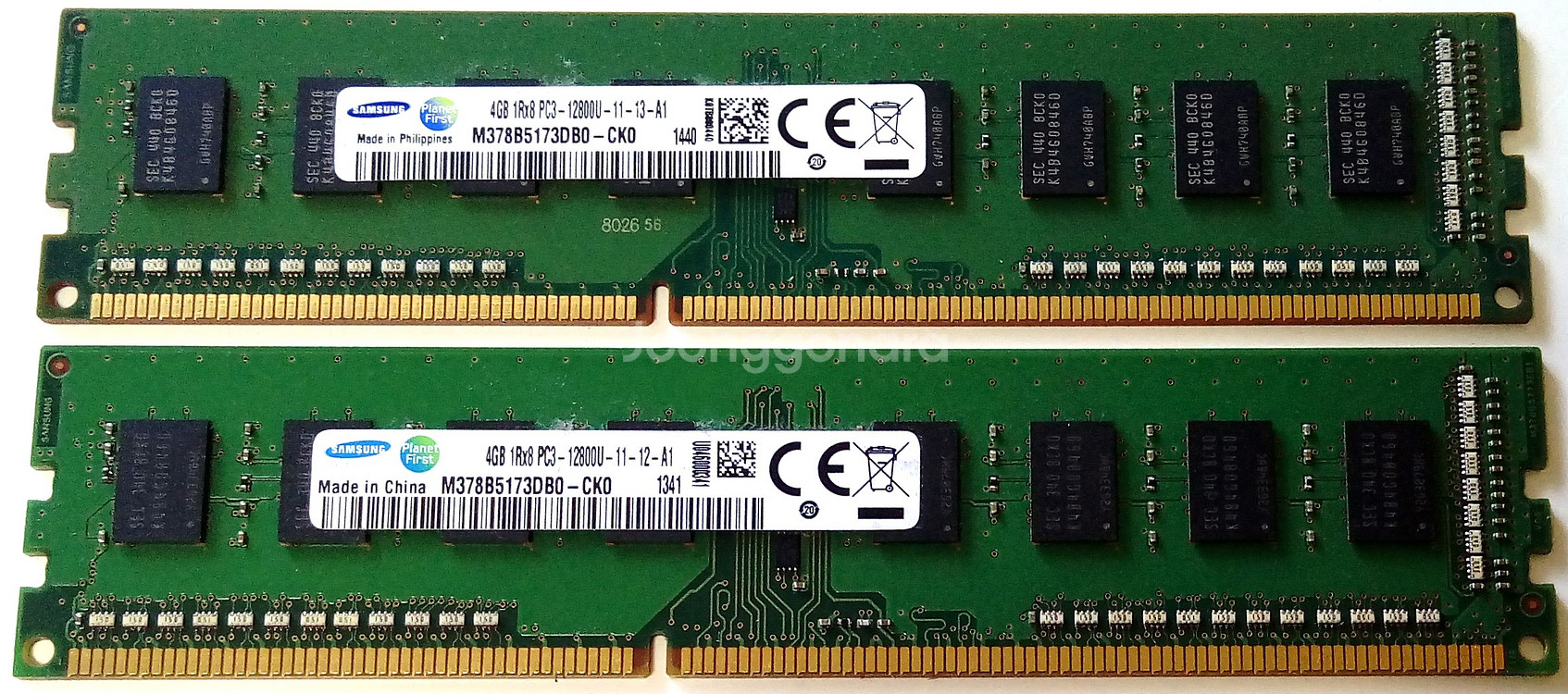 중고 삼성 H81S1 메인보드 + i5-4590 CPU--2