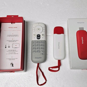 티빙 스틱 + 리모컨 포함