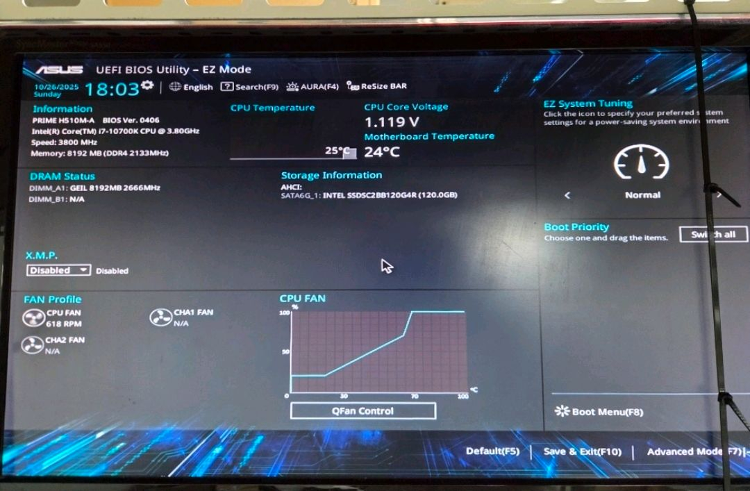 i7 10700k ASUS PRIME H510M-A--1