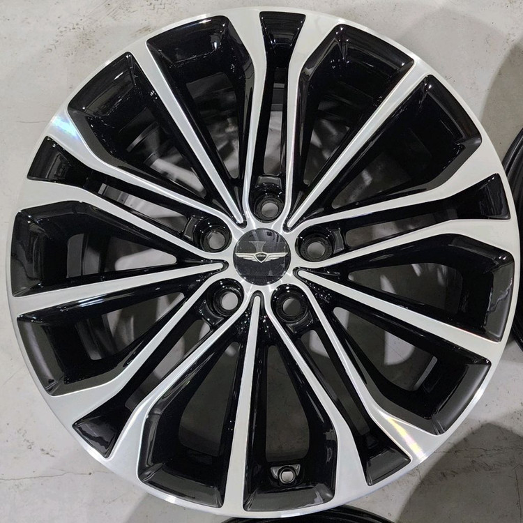 제네시스DH 18인치 휠, G80 18인치 휠, 현대 기아 18인치 휠 이미지