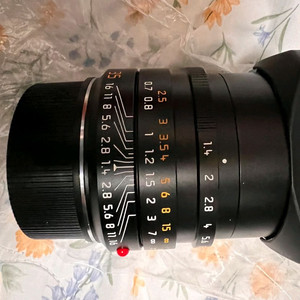 라이카 m 35mm f1.4 summilux asph 6bit fle(black) 46 시리얼 민트급 판매