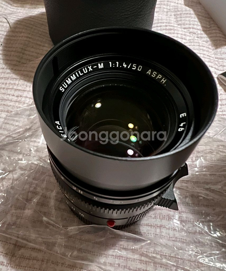 라이카 m 50mm f1.4 summilux asph 6bit(black)판매--3