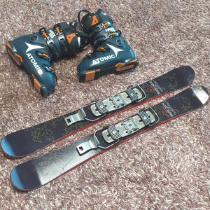 숏스키 세트(B&B 숏스키 99cm, ATOMIC 부츠265mm)