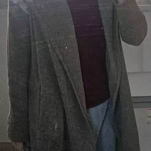 빈폴 여성 후드 니트(멜란지베이지색)