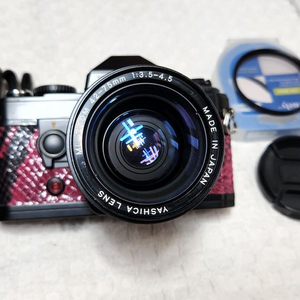 야시카FX-D(A급), 야시카렌즈42~75/3.5~4.5, 스트랩.