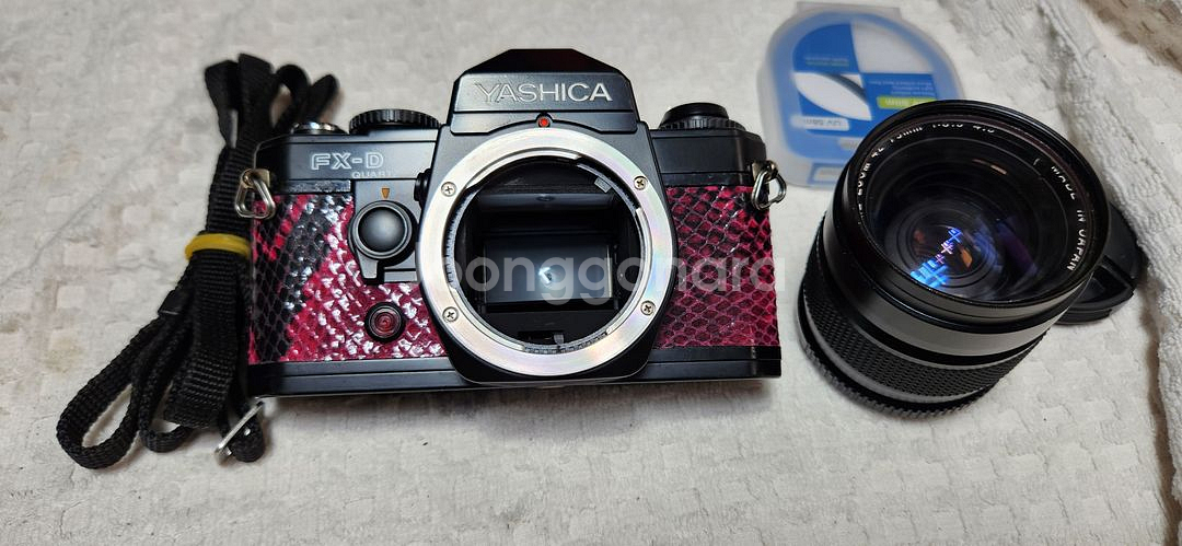 야시카FX-D(A급), 야시카렌즈42~75/3.5~4.5, 스트랩.--6