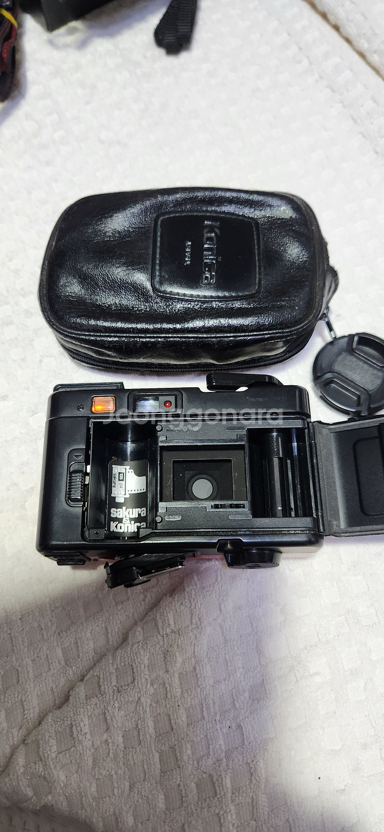 예쁜코니카pop(red,a급), aa2개 전기능정상,--5