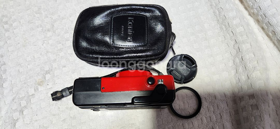 예쁜코니카pop(red,a급), aa2개 전기능정상,--3