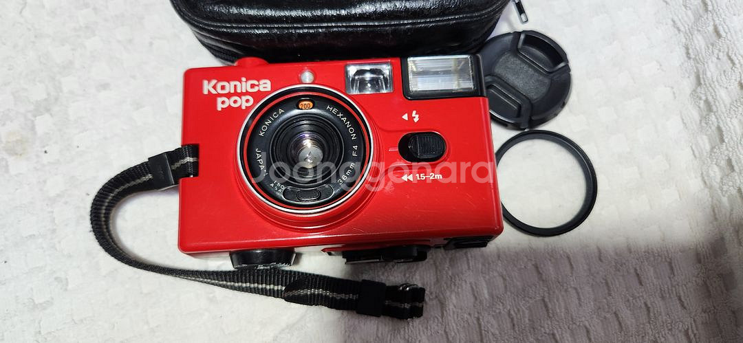 예쁜코니카pop(red,a급), aa2개 전기능정상,--7