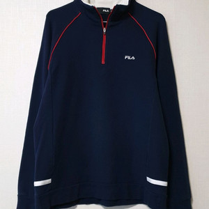 휠라 반집업 긴팔티 L사이즈