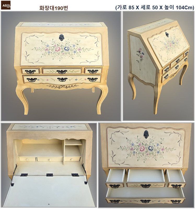 엔틱 장식장 각 각 이미지