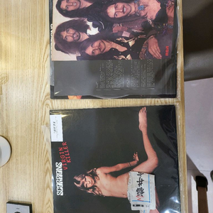 Scorpions Virgin Killer LP 레코드 2장 이미지