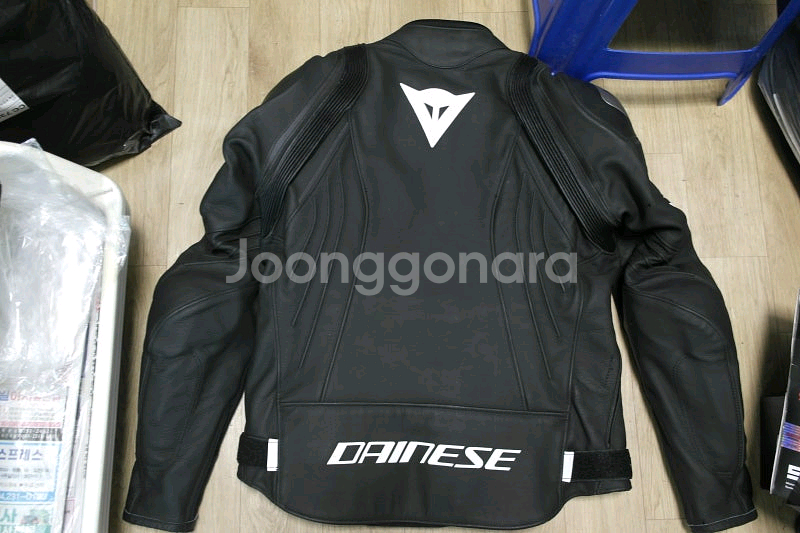 [신형] 다이네즈 아브로4 가죽자켓 54호 -검흰---5