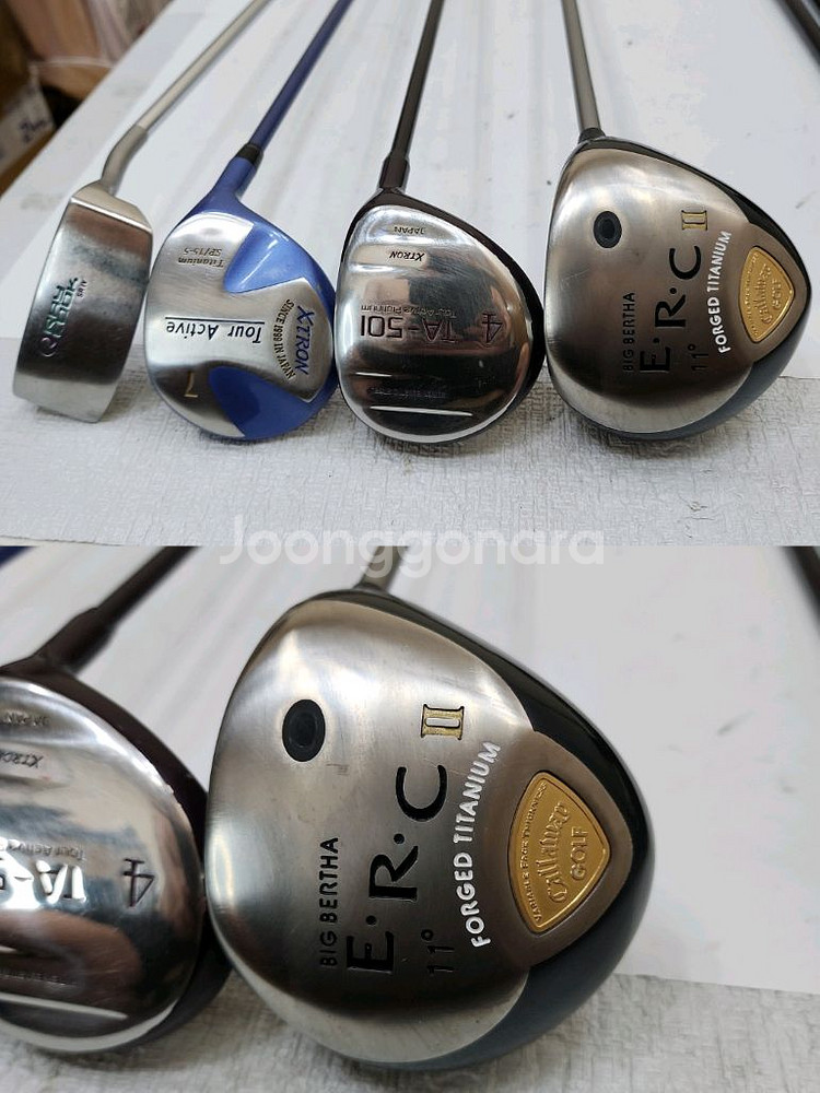 15만 엑스트론 아이언 캘러웨이 등 여성용 중고골프채 풀세트--6