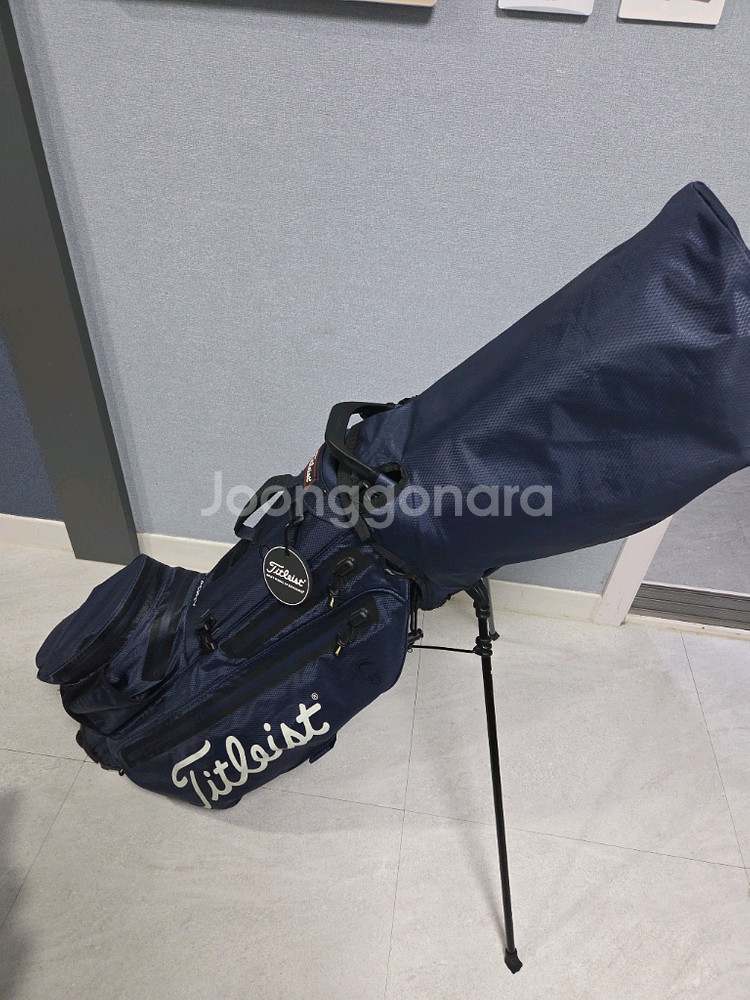 타이틀리스트 플레이어스4+ 스타드라이 네이비 스탠드백 골프백--0
