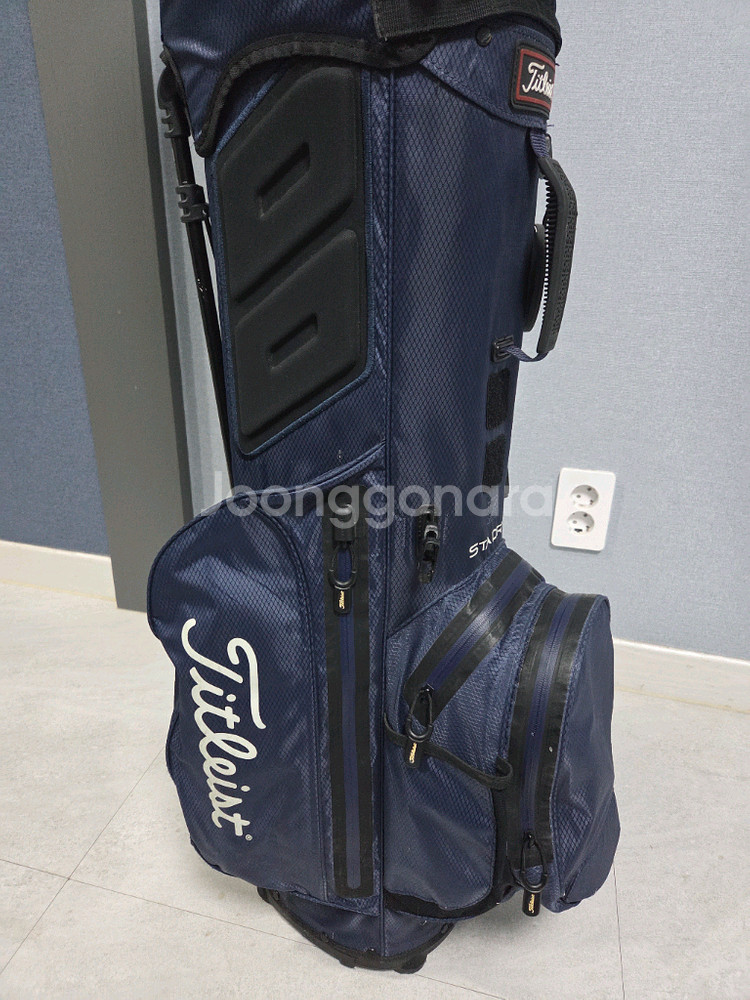 타이틀리스트 플레이어스4+ 스타드라이 네이비 스탠드백 골프백--2