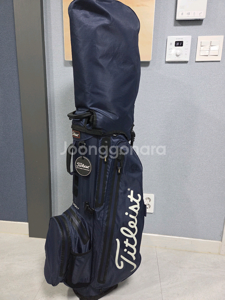 타이틀리스트 플레이어스4+ 스타드라이 네이비 스탠드백 골프백--1