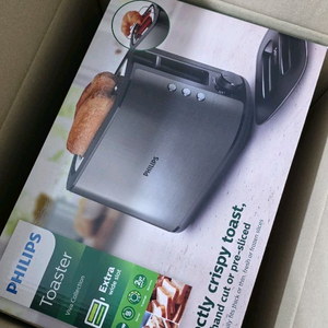 새제품 필립스 비바 컬렉션 토스트기 팝니다.