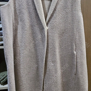 !가격내림! 가인스토리 르몰렌 알파카 롱 베스트(택포)