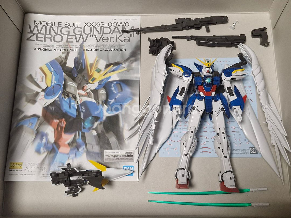 가조립 건담 윙제로ka.--1