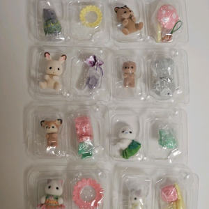 풀세트 실바니안 블라인드백 요정의숲 8종 일괄 이미지