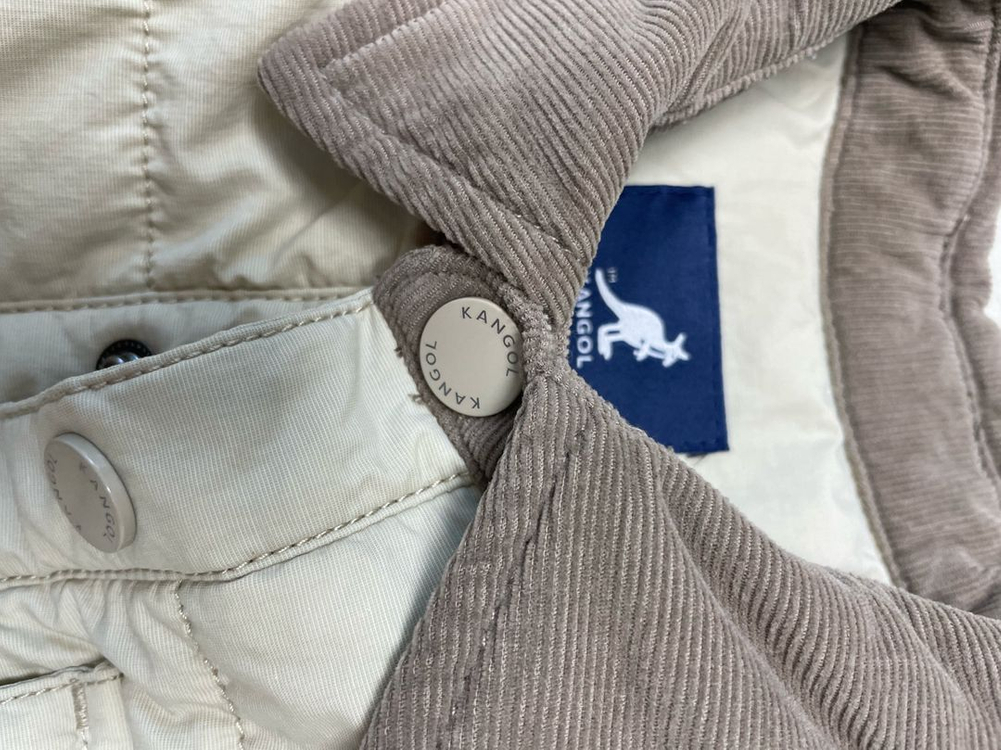 캉골 키즈 퀼팅 자켓 경량 패딩 120--2