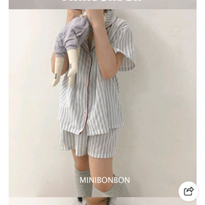 미니봉봉 XS 여름 파자마세트