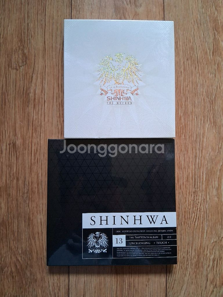 비닐채.미개봉.신화CD엘범.10집.13집.일괄--0