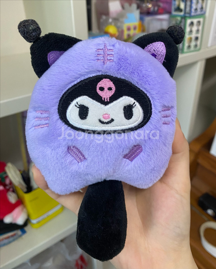 산리오프렌즈 산리오 고양이 인형 키링_쿠로미 마이멜로디--1