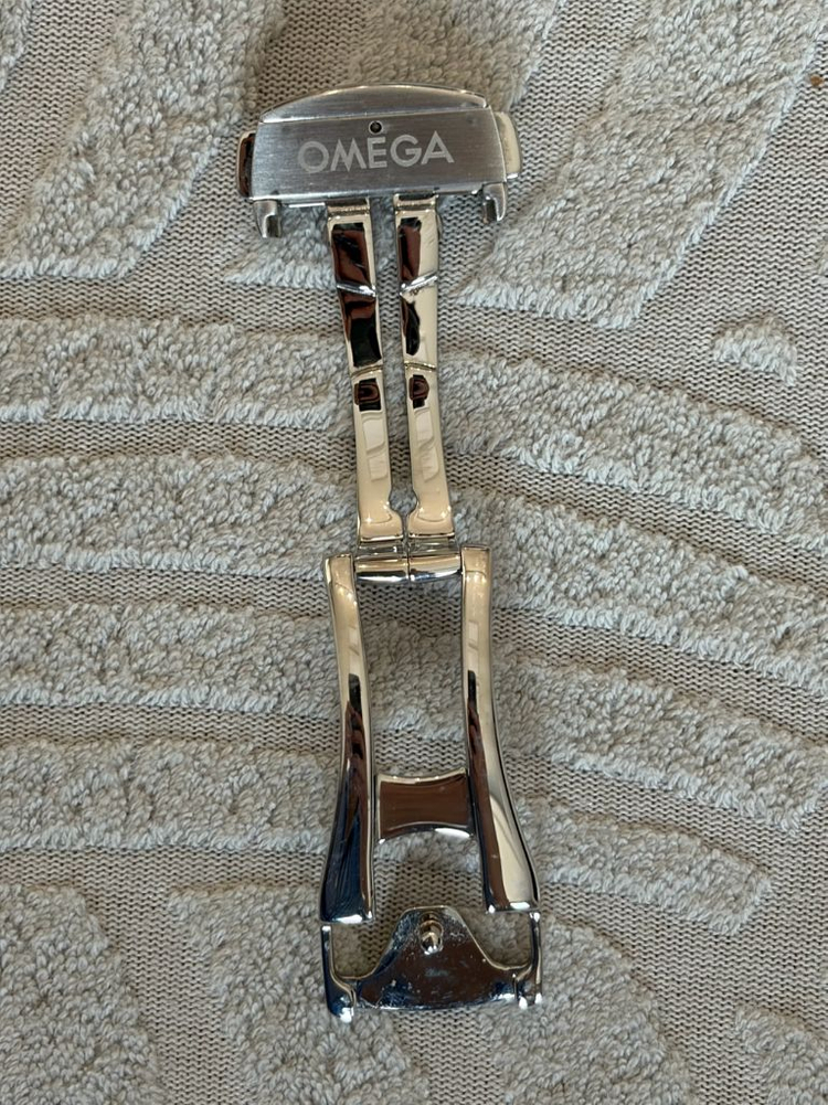 오메가 정품 폴딩 디버클 18mm--2