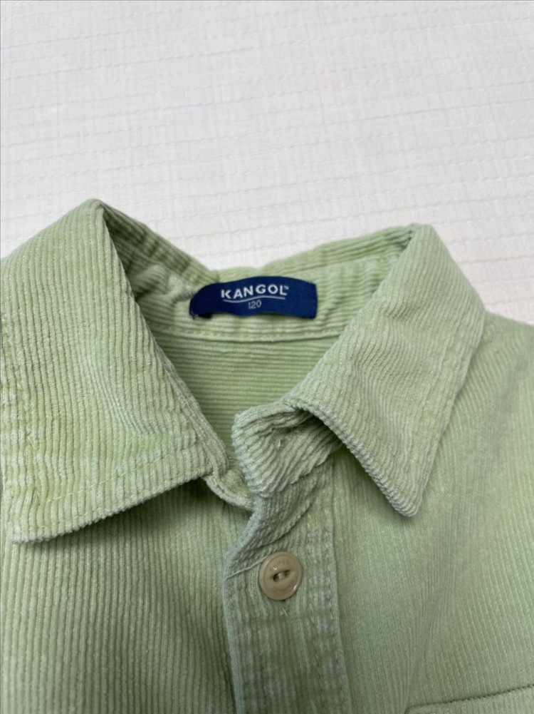 캉골키즈 코듀로이 셔츠 120--3