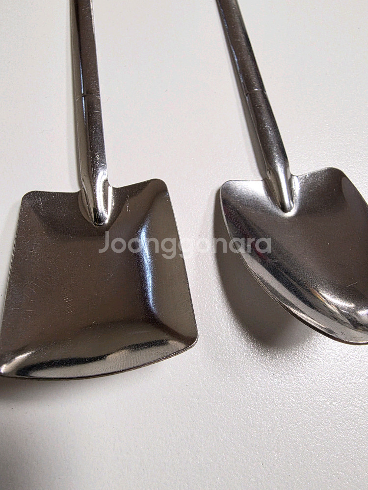 삽모양 티스푼 4개(새상품)--2