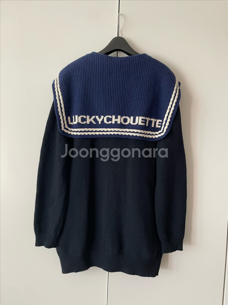 럭키슈에뜨 세일러 니트가디건 / 한섬 마인 마쥬 산드로 오즈세컨 sjsj 시스템--2