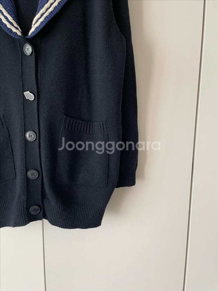 럭키슈에뜨 세일러 니트가디건 / 한섬 마인 마쥬 산드로 오즈세컨 sjsj 시스템--6